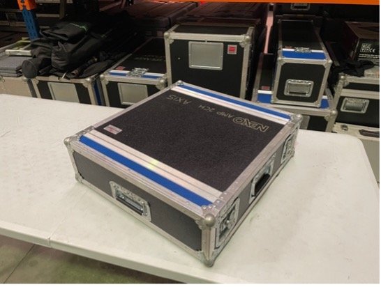 Etapa Nexo PS8 con flight case