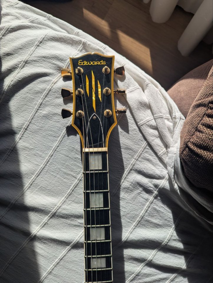 ESP Edwards E-LP-90LTC Negra - Made in Japan