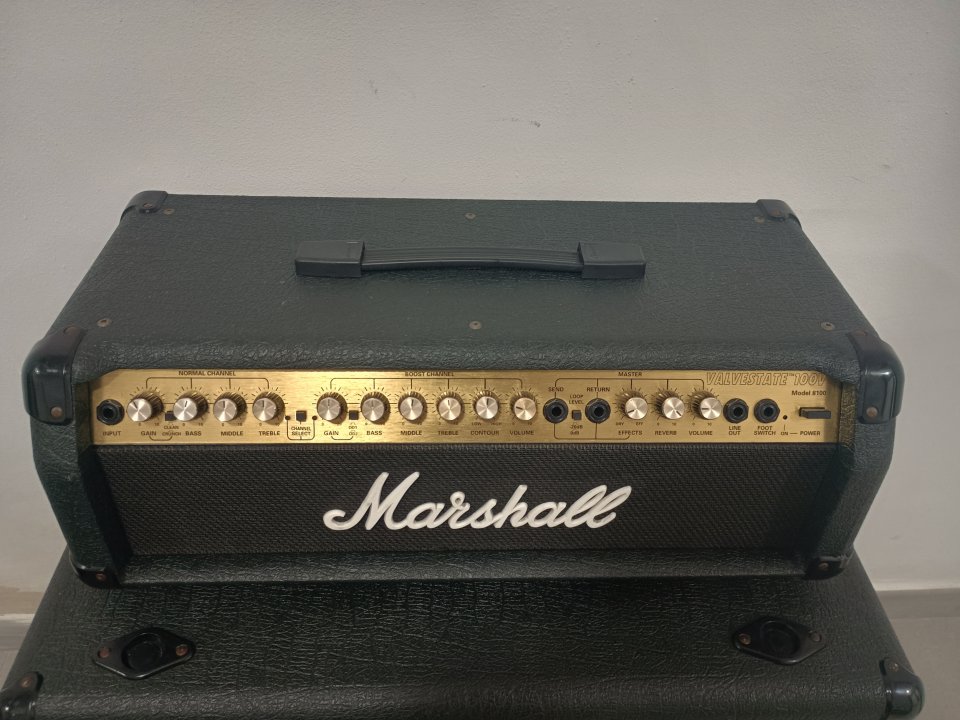 Amplificador Marshall Valvestate Head 8100+8412cab de segunda mano · Foto 8 de 10 · Málaga · 400 €