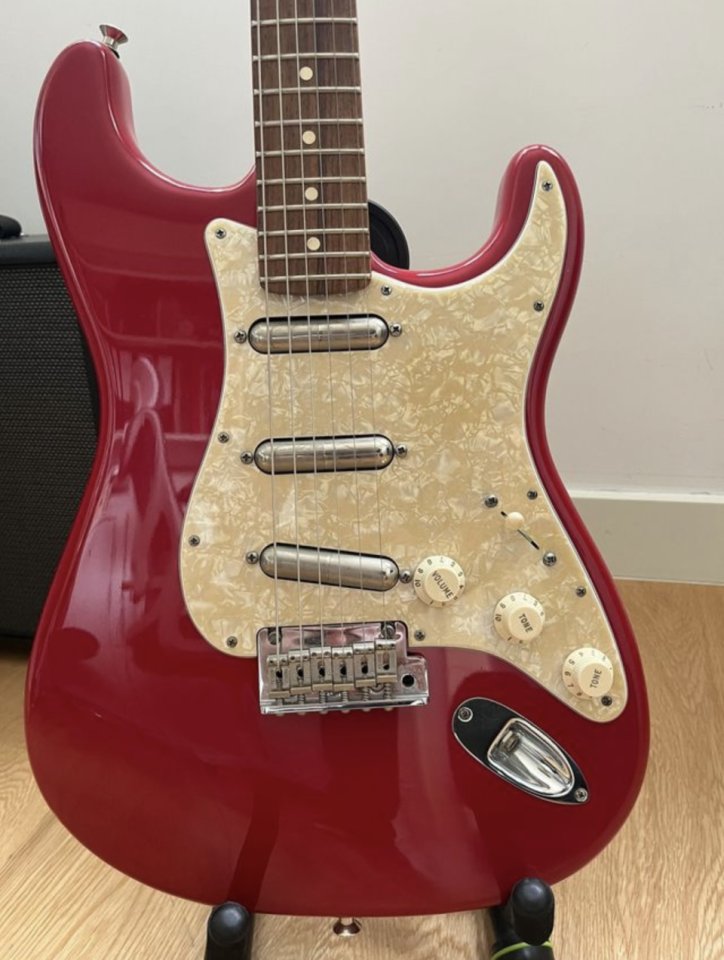 Fender Stratocaster USA FSR 2012 American Standard Lipstick Torino Red