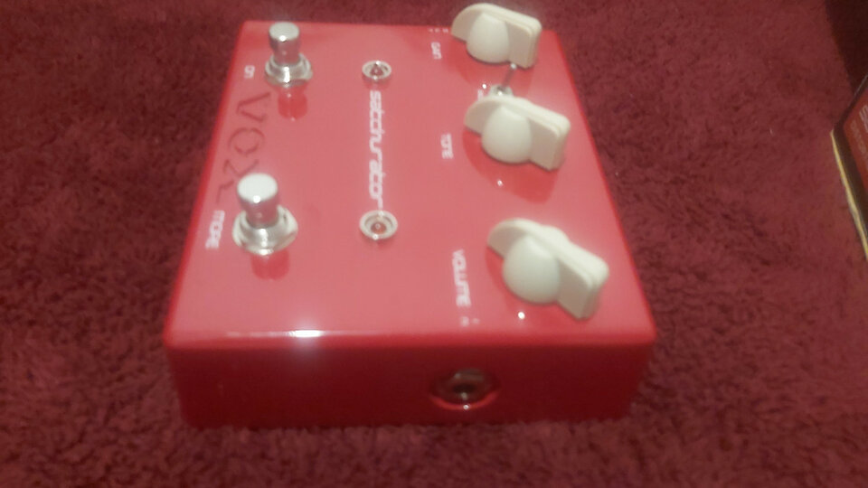 Pedal de guitarra Vox satchurator