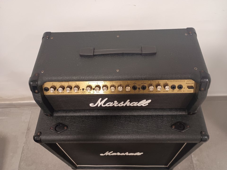 Amplificador Marshall Valvestate Head 8100+8412cab de segunda mano · Foto 10 de 10 · Málaga · 400 €