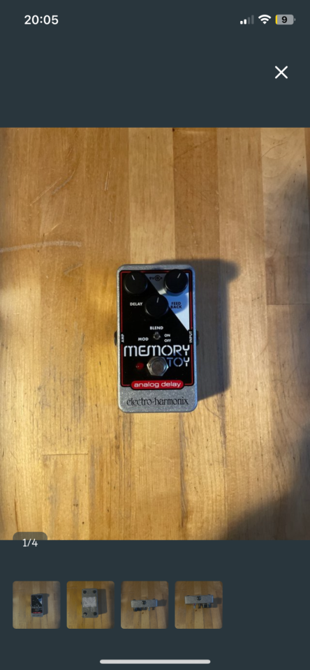 Delay Electro Harmonix Memory Toy de segunda mano · Foto 1 de 4 · Madrid · 70 €