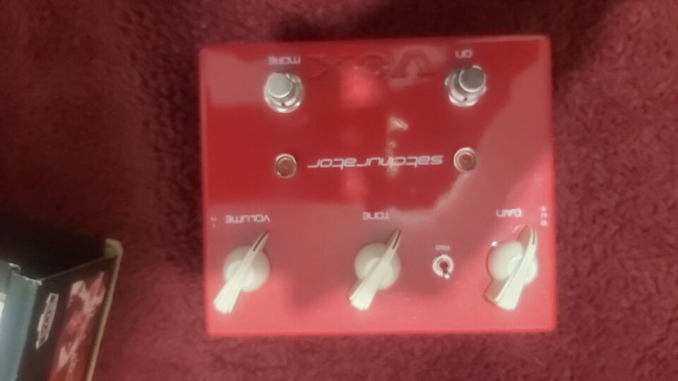 Pedal de guitarra Vox satchurator