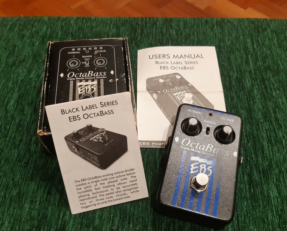 EBS OctaBass Black Label