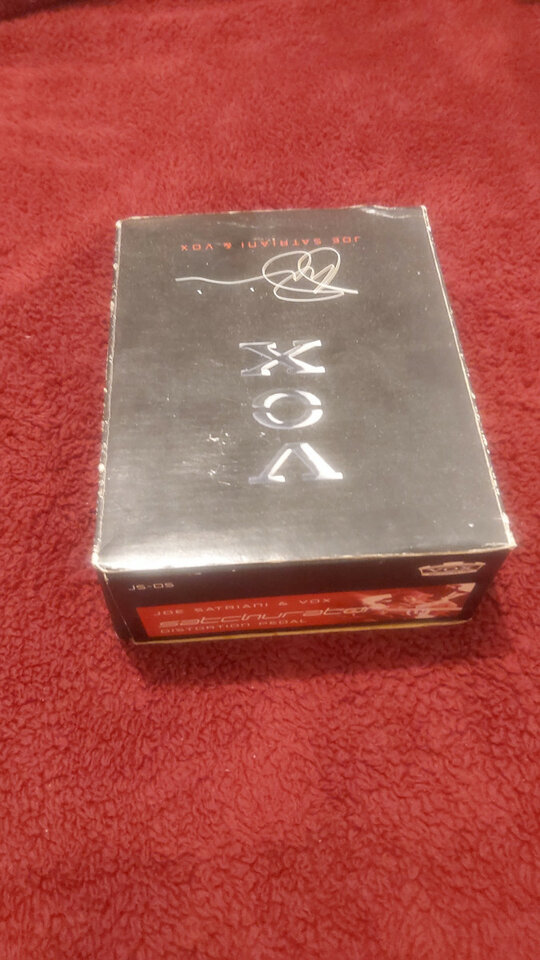 Pedal de guitarra Vox satchurator