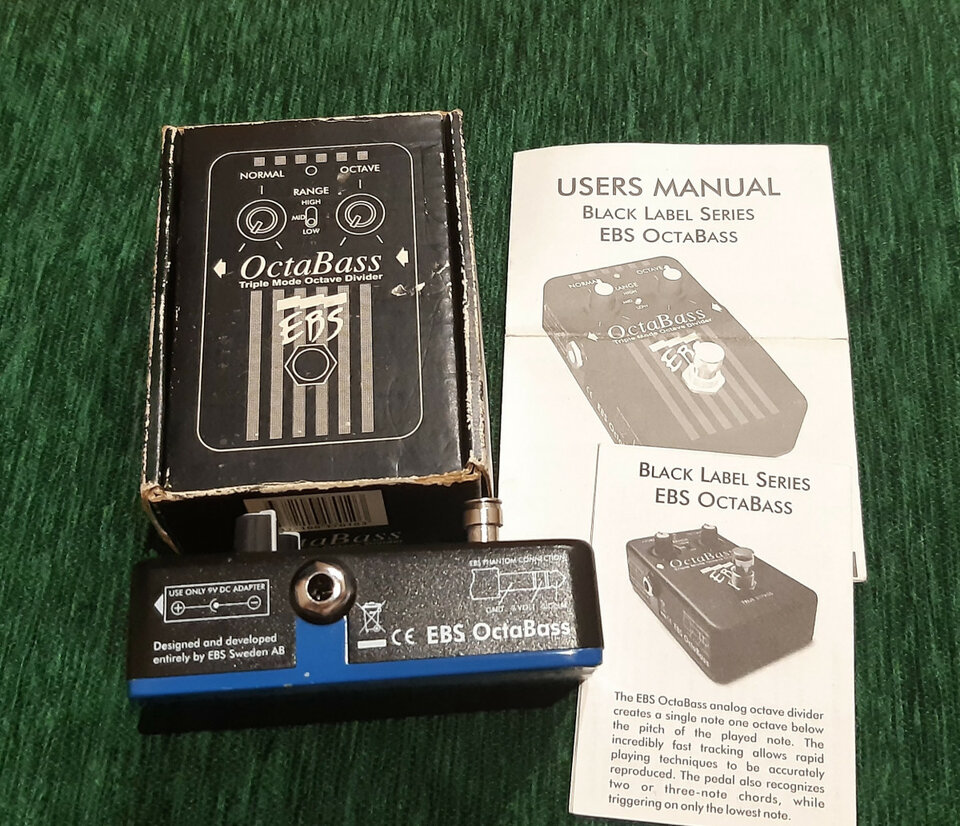 EBS OctaBass Black Label