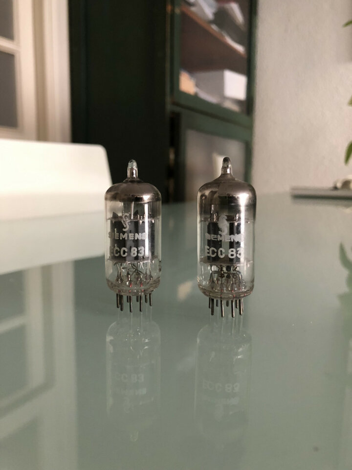 Válvulas ECC83 Siemens 12AX7