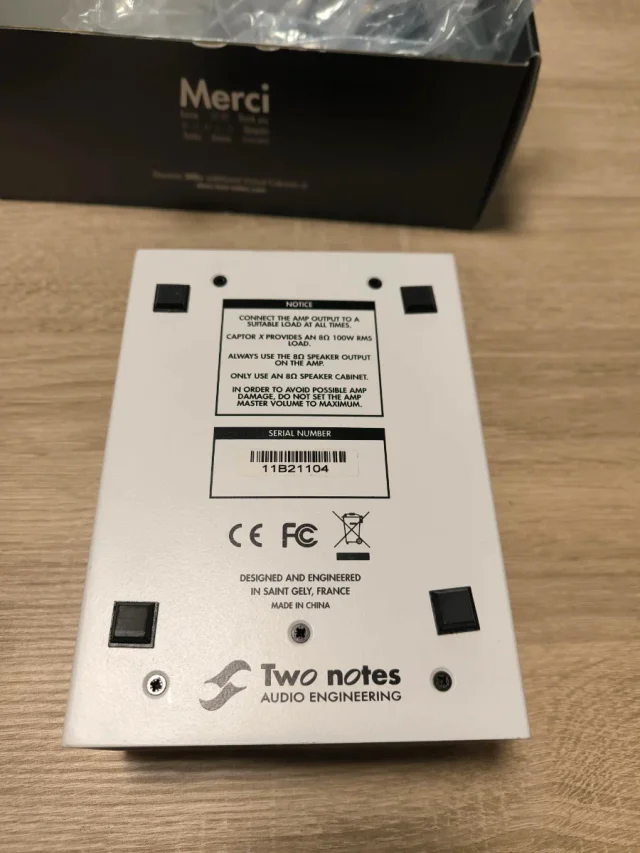 Two Notes Torpedo Captor X 8 Ohm de segunda mano · Foto 5 de 6 · Pontevedra · 285 €