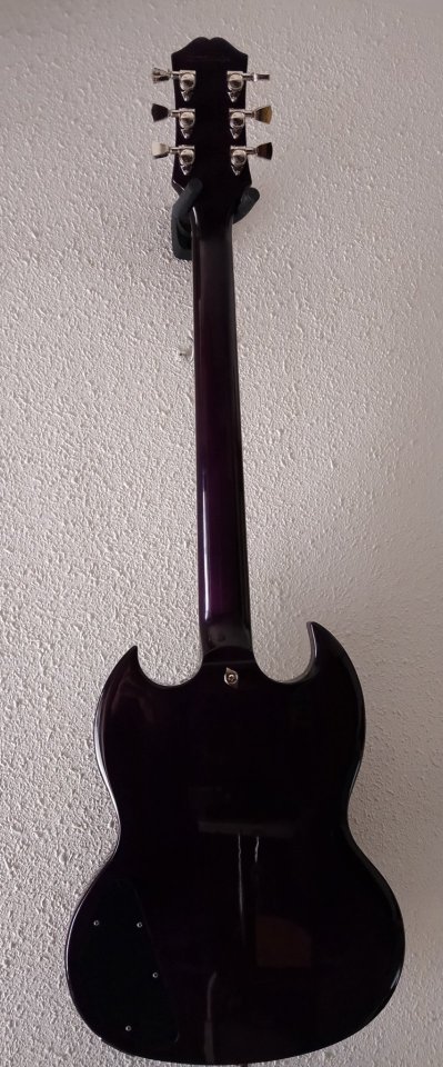 Epiphone sg modern purple burst