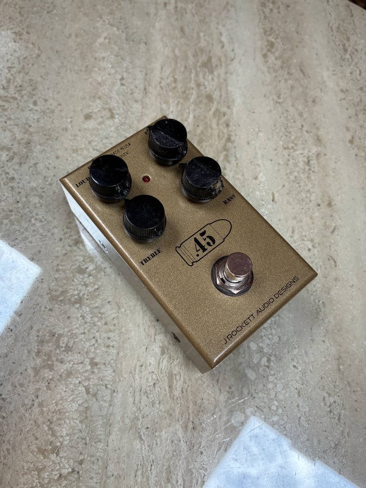Pedal Overdrive J. Rockett CALIBER 45 de segunda mano · Foto 1 de 4 · Castellón · 95 €