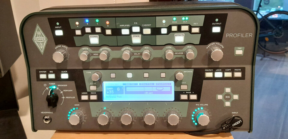 Kemper Powerhead con etapa, bolsa y perfiles de pago