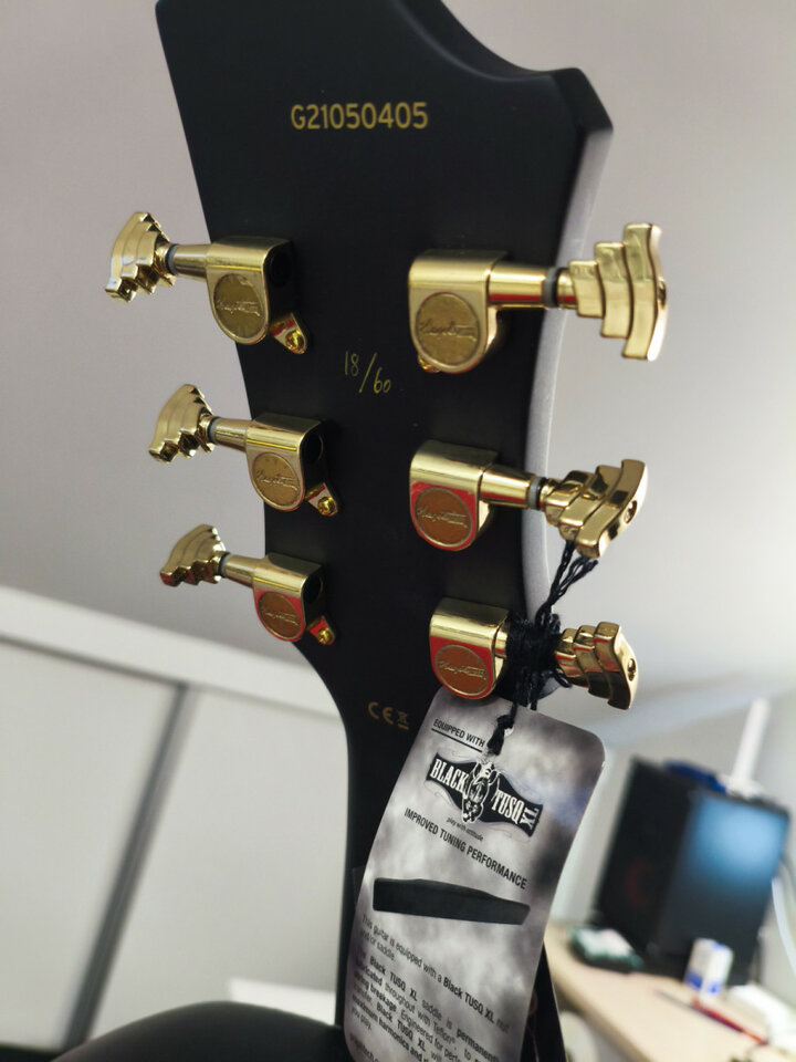 Hagstrom ultra Max límited p90 gold nueva