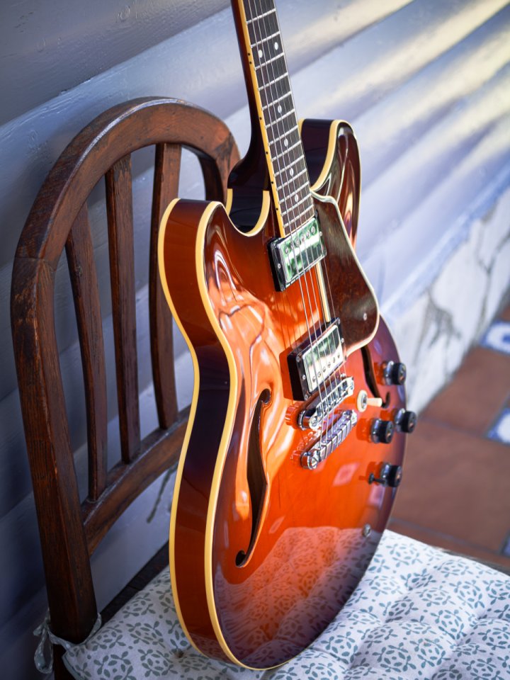 Ibanez AS180 (1997, Japan FujiGen) – Rare Model ES 335 Artist AS200