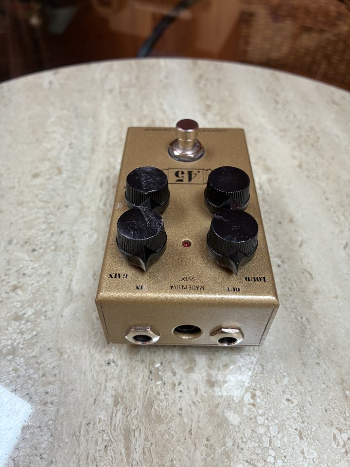 Pedal Overdrive J. Rockett CALIBER 45 de segunda mano · Foto 4 de 4 · Castellón · 95 €