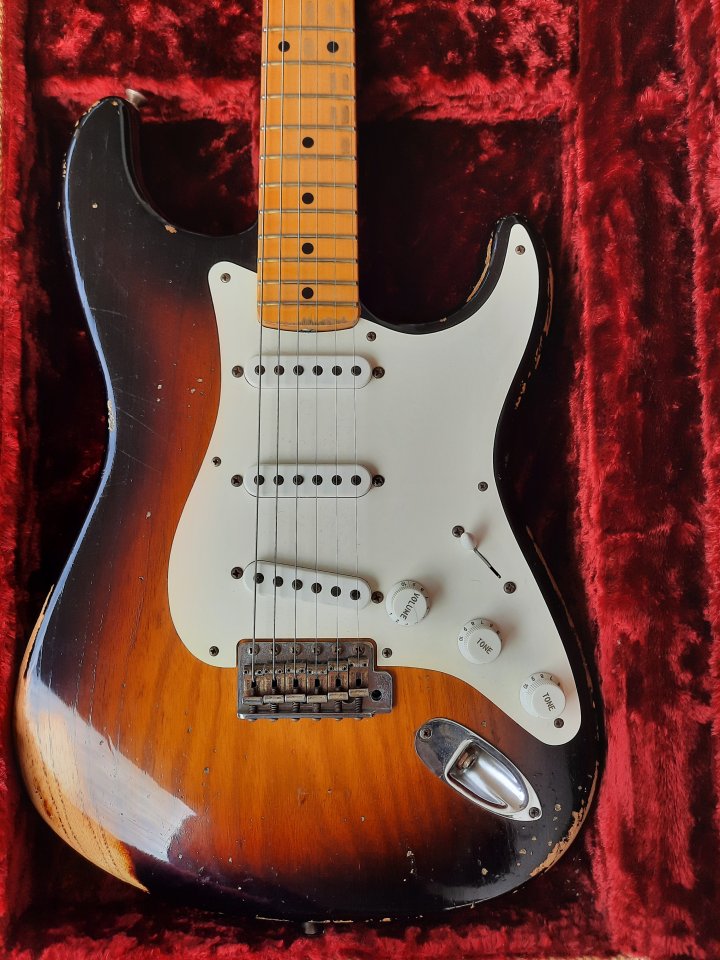 Fender Stratocaster Custom Shop 1954 60th Anniversary. Heavy Relic
