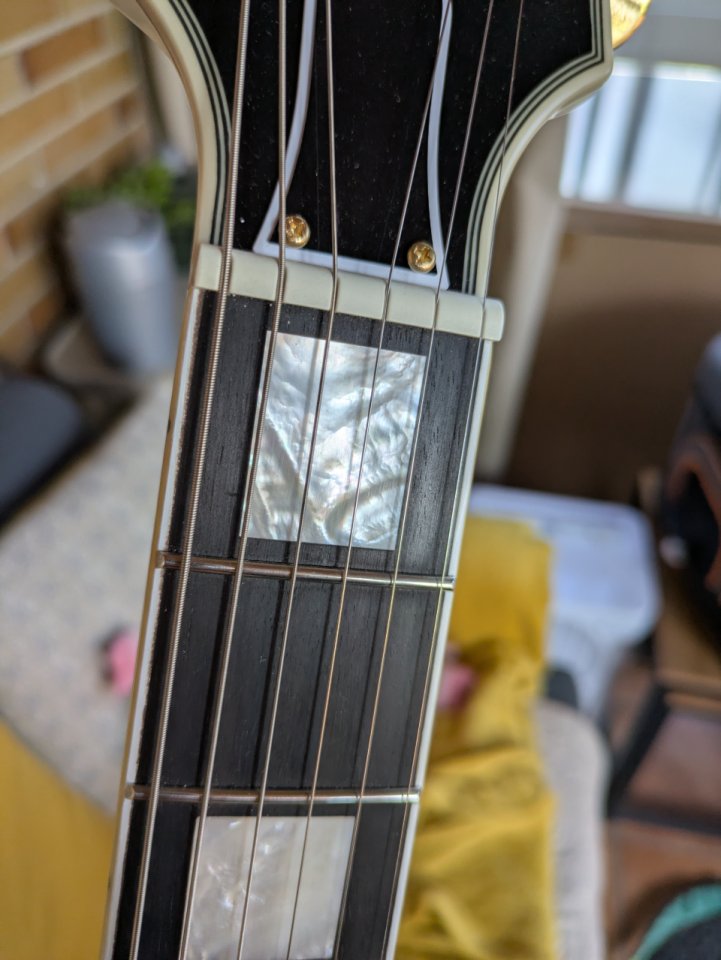 Epiphone IGC 1959 ES-355 Classic White de segunda mano · Foto 7 de 9 · Madrid