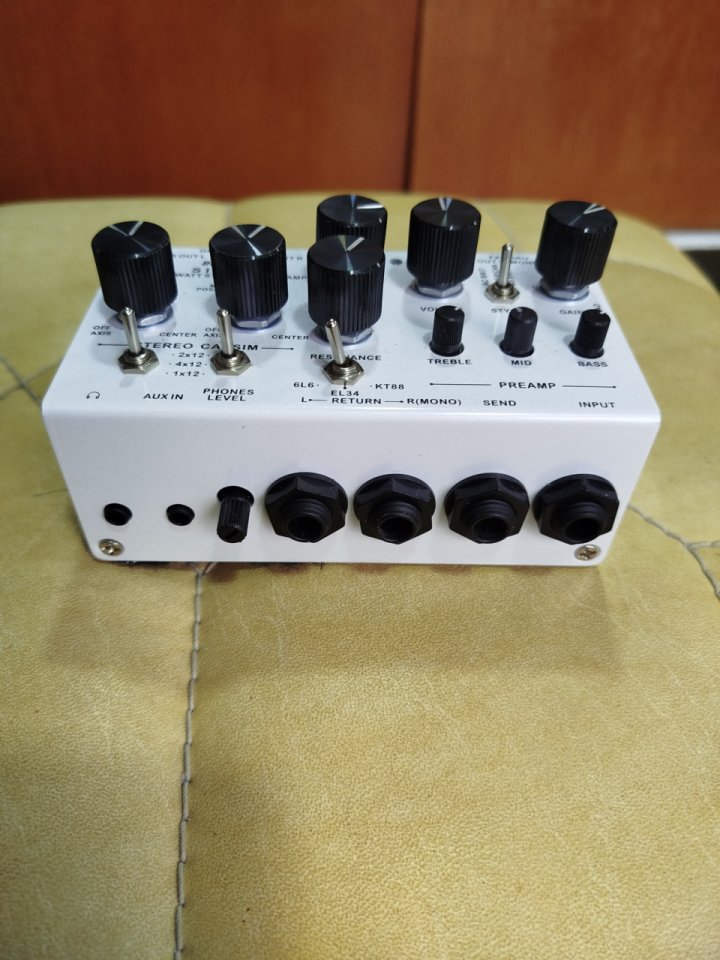 Demonfx simple. Preamp estereo