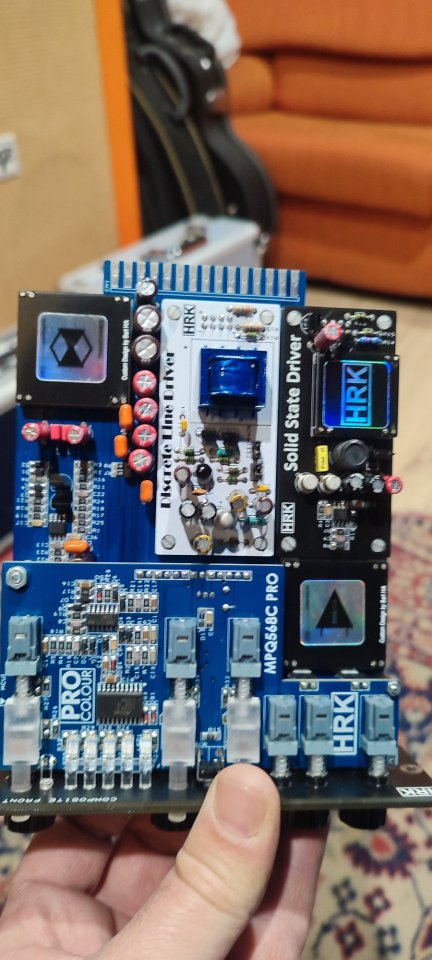 3 Previos Mic HRK MPQ568C serie 500 + Fredestein Bento 6