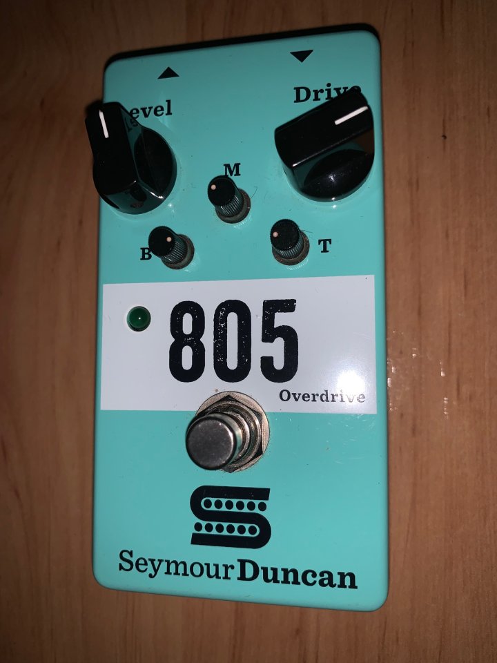 Seymour Duncan 805 Overdrive Pedal de segunda mano · Madrid · 110 €