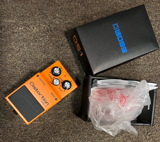 Pedal de distorsión Boss DS-1
