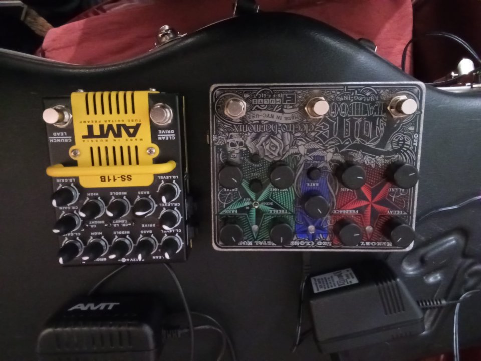 AMT ss11b, EHX tone tattoo de segunda mano · Cáceres · 370 €