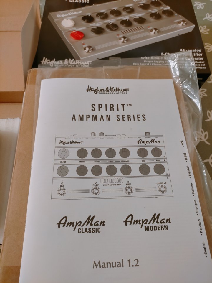 Ampman classic de Hughes & Kettner de segunda mano · Foto 5 de 5 · A Coruña · 120 €