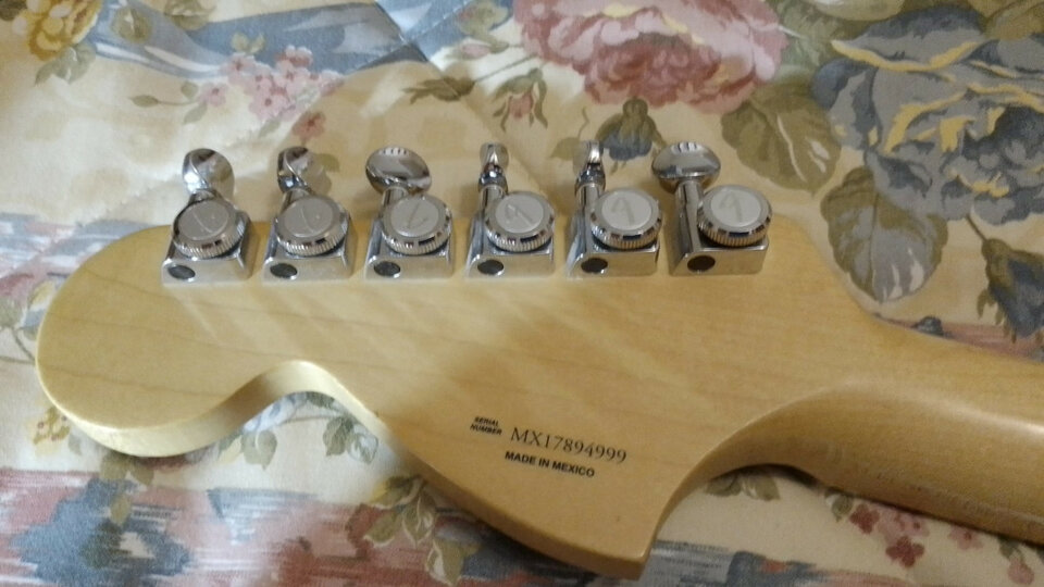 Fender Stratocaster Deluxe pastillas Joe Barden