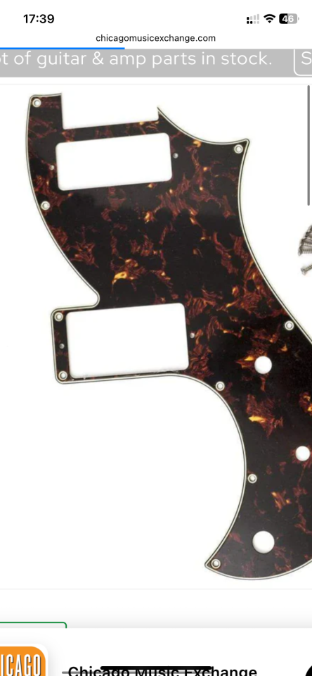 Golpeador de Prs vela en color tortoise