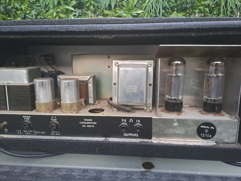 Cabezal Selmer treble 'n Bass 50 sv de los 70