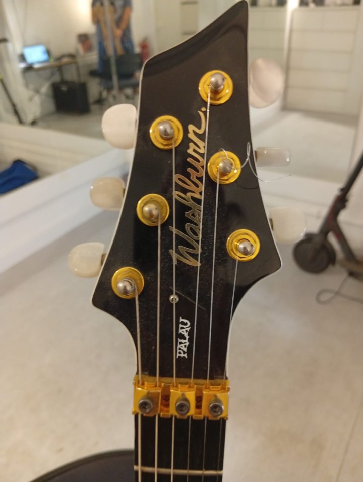 Washburn Dp100 David palau signature mejorada con Dimarzio de segunda mano · Foto 4 de 7 · Sevilla · 695 €