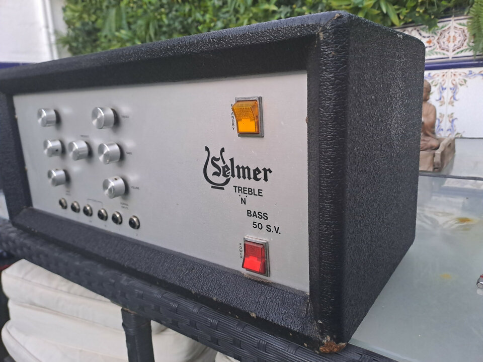 Cabezal Selmer treble 'n Bass 50 sv de los 70