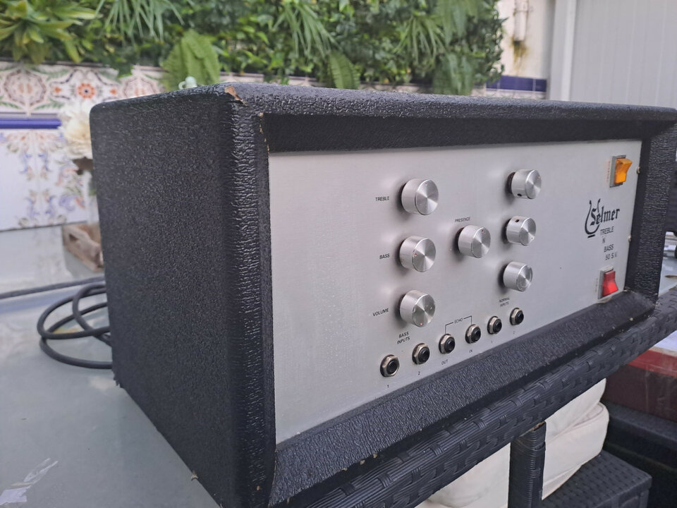 Cabezal Selmer treble 'n Bass 50 sv de los 70