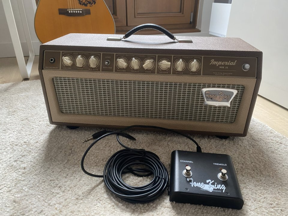 Amplificador cabezal Tone King Imperial MKII