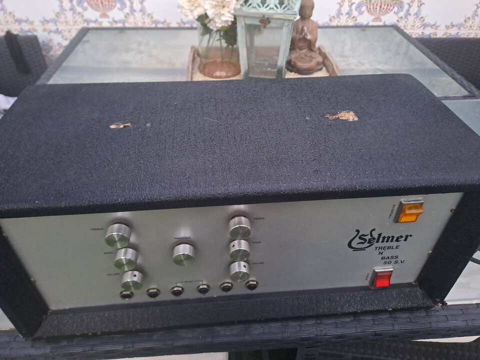 Cabezal Selmer treble 'n Bass 50 sv de los 70