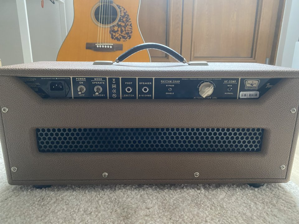 Amplificador cabezal Tone King Imperial MKII