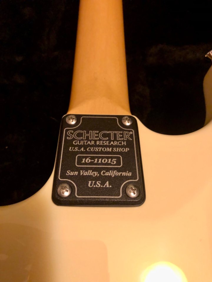 Schecter USA Traditional  Custom Shop