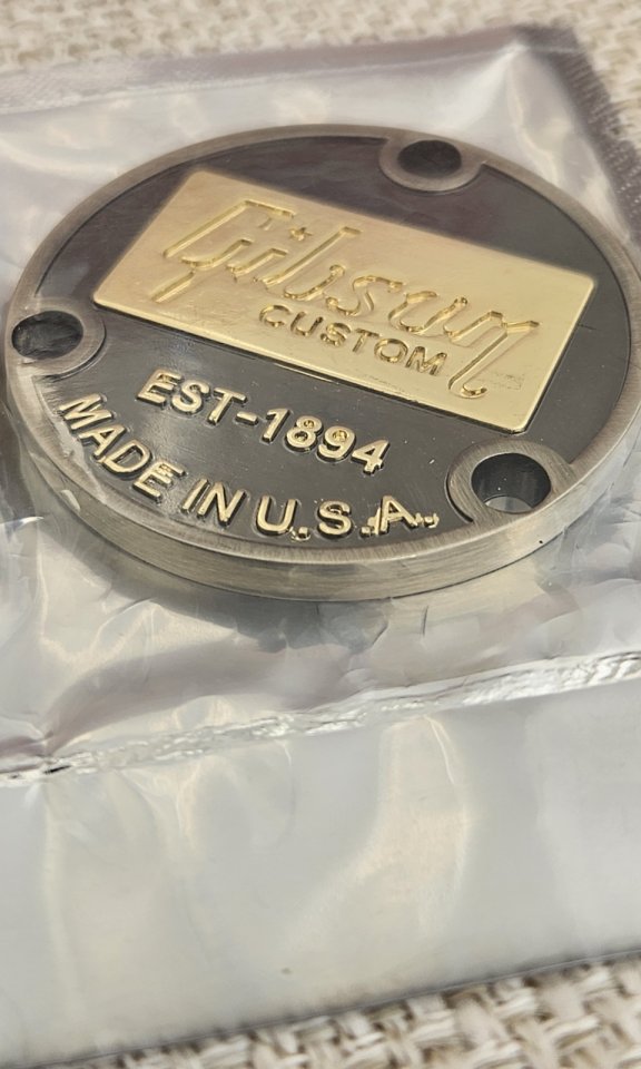 Gibson Custom Shop Placa Metálica Trasera de segunda mano · Foto 1 de 10 · Valencia · 8 €