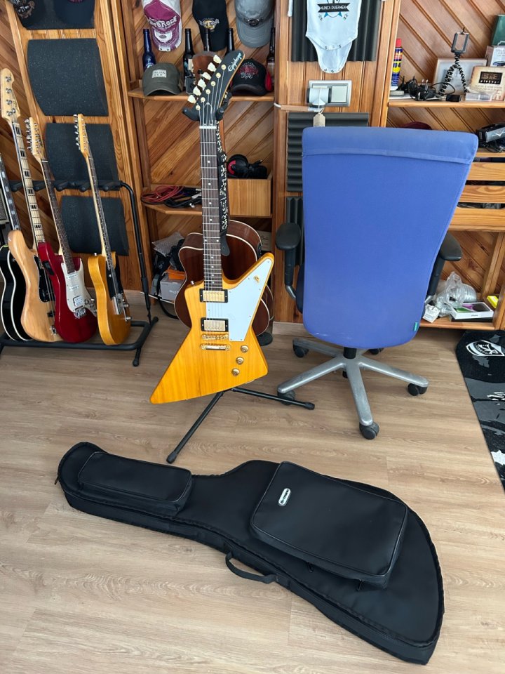 Epiphone Explorer Korina 1958 Natural Inspired by Gibson de segunda mano · Foto 5 de 10 · Valencia · 900 €
