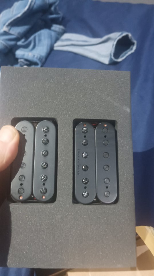 2 pastillas Seymour Duncan Solar humbucker