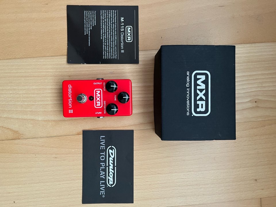 Pedal MXR Distorsion III M115