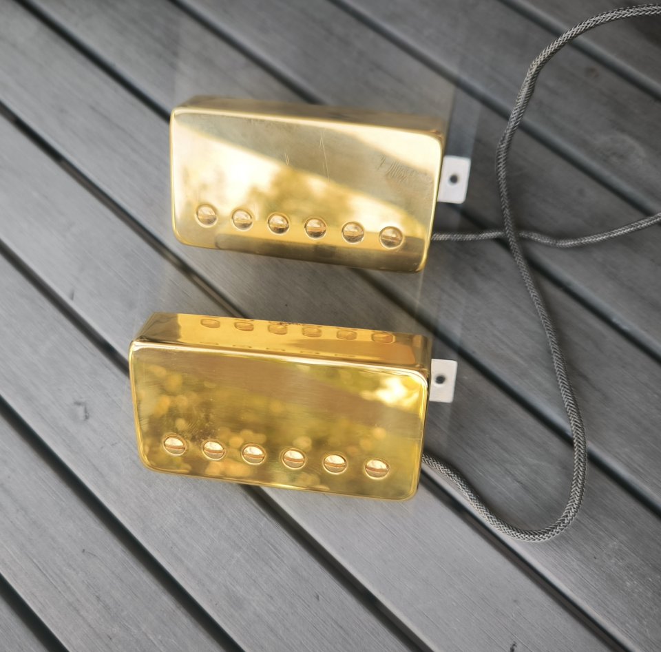 Mojo Pickups UK PAF Humbuckers Gold ¡Como nuevas y envío incluido! de segunda mano · Foto 1 de 3 · Murcia · 225 €