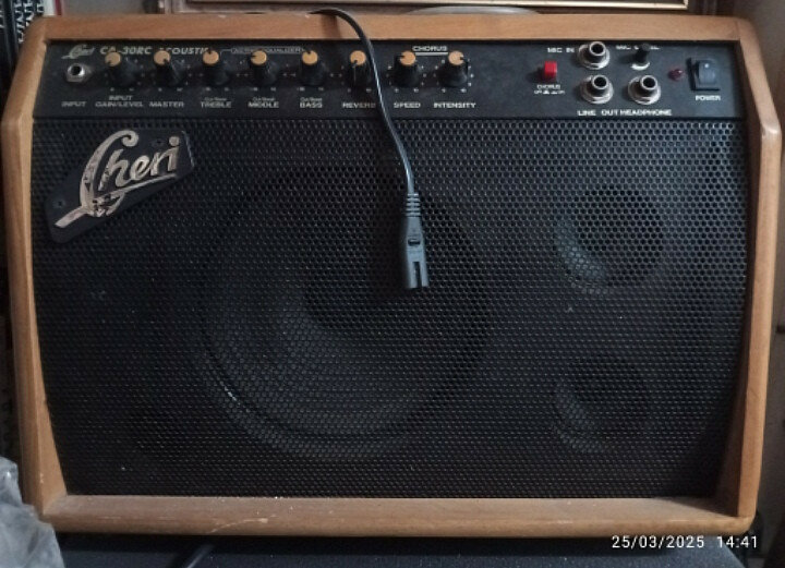 Amplificador de guitarra acústica y voz 30wvoz
