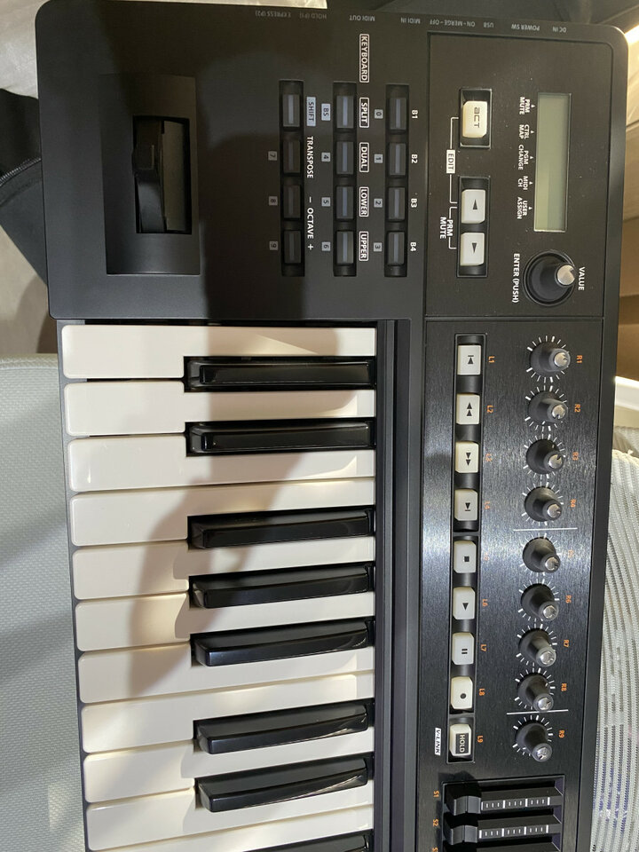 Teclado Controlador Cakewalk A-500PRO + Bolsa de Transporte + Fuente Alimentación