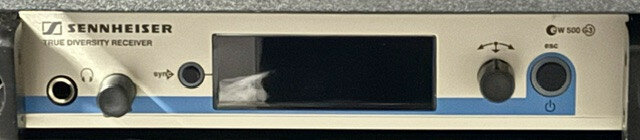 Receptor SENNHEISER EM 500 G3 y Emisor SENNHEISER SK 500 G3, Inalámbricos.