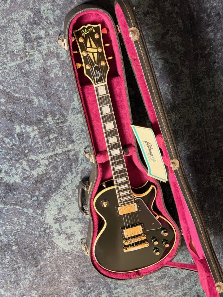 1976 Gibson Les Paul Custom Ebony (Cambio) de segunda mano · Foto 4 de 10 · Madrid · 5600 €