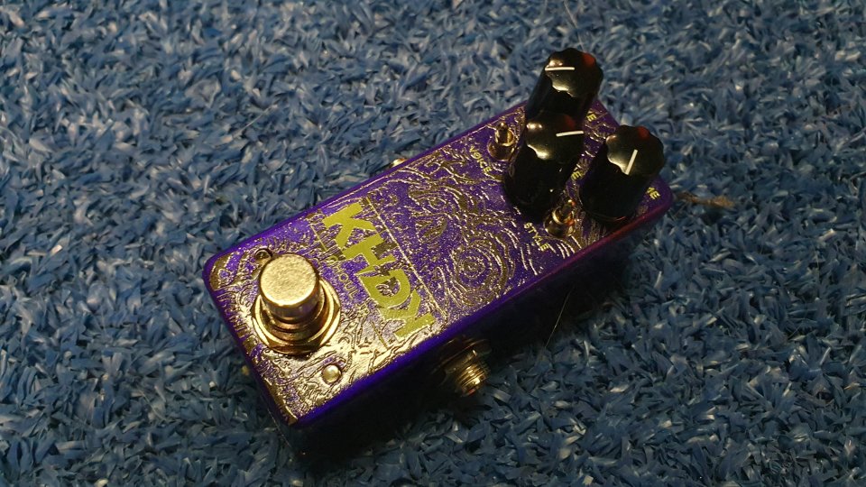 KHDK Electronics Kirk Hammett Signature Ghoul Screamer Jr Overdrive Boost