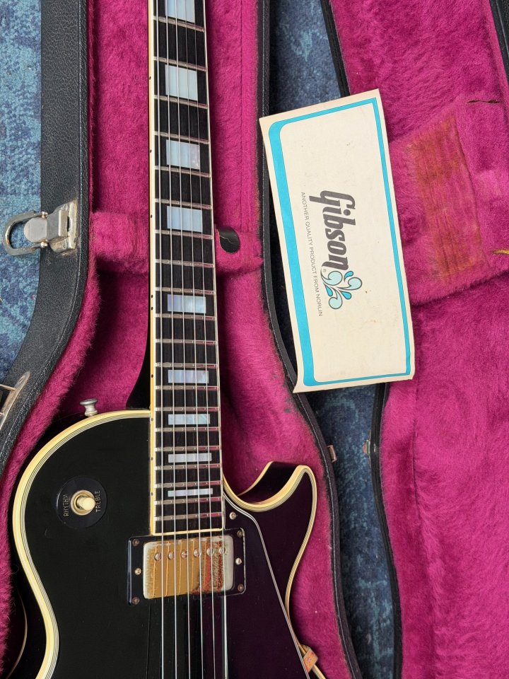 1976 Gibson Les Paul Custom Ebony (Cambio) de segunda mano · Foto 5 de 10 · Madrid · 5600 €