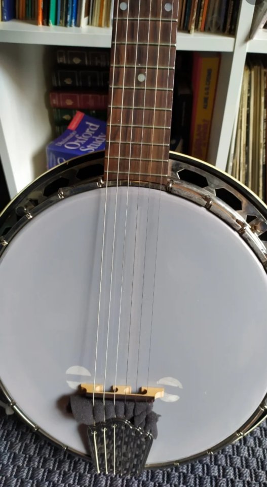 Guitarra banjo 6 cuerdas