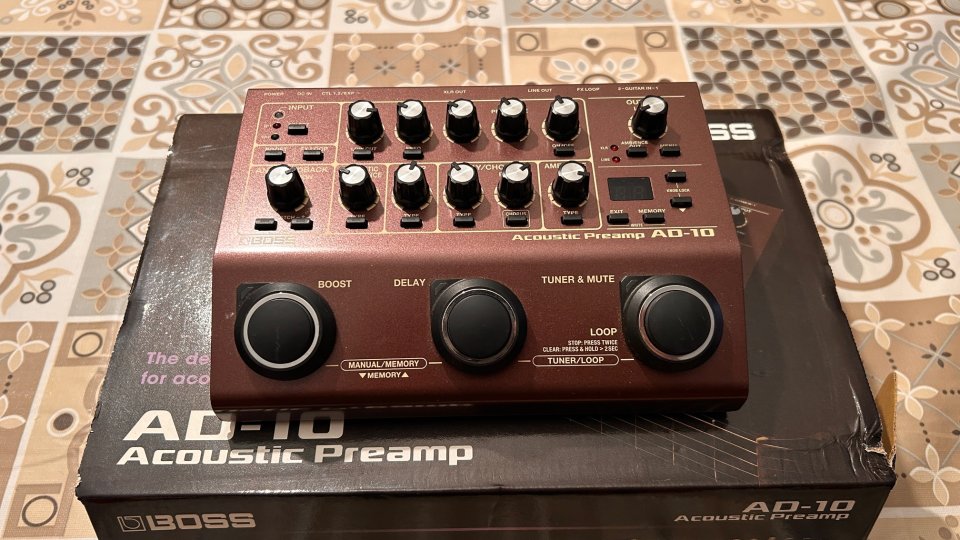 Boss AD10 Preamplificador Acústica de segunda mano · Foto 3 de 8 · Girona · 320 €